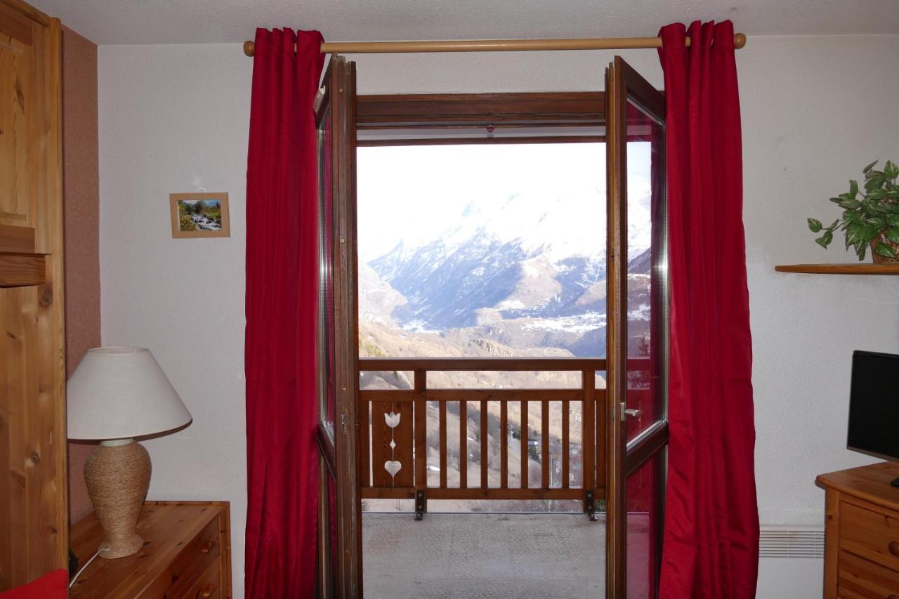 Studio Coin Montagne A Auris En Oisans Avec Vue Magnifique 외부 사진