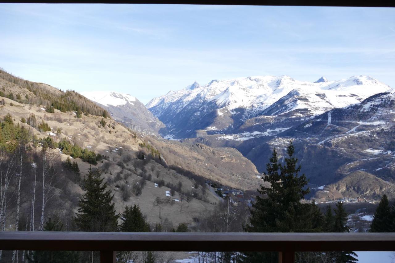 Studio Coin Montagne A Auris En Oisans Avec Vue Magnifique 외부 사진
